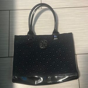 Small Tory Burch black medium tote